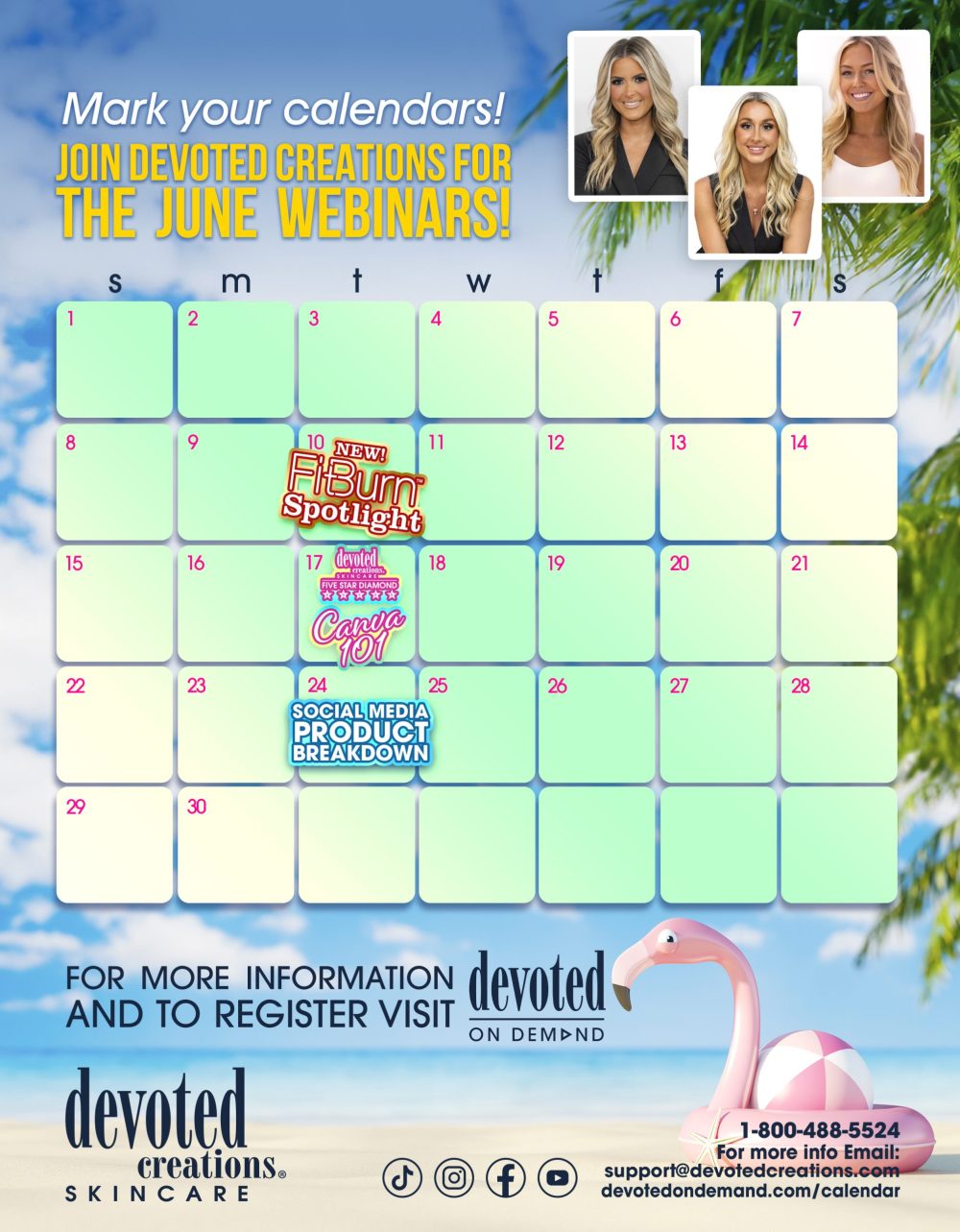 Devoted Creations June 2025 Calendar