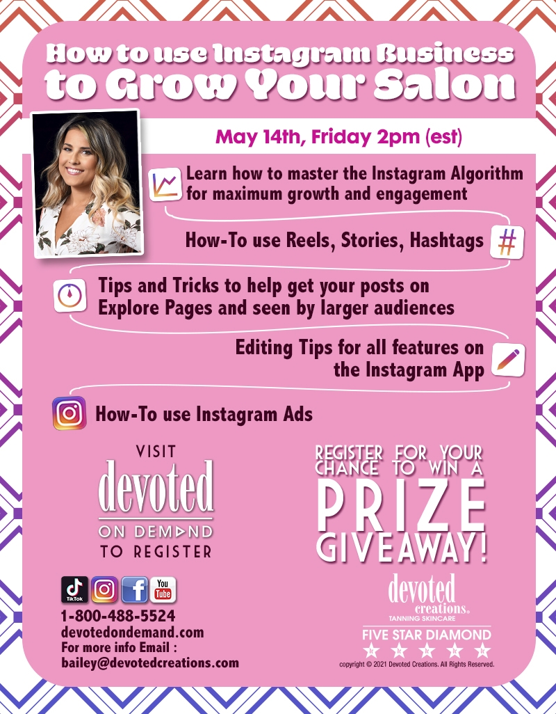 HOW TO USE INSTAGRAM TO GROW YOUR SALON 5/14