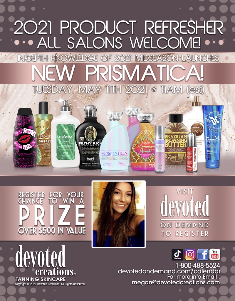 2021 Product Refresher Training! - ALL SALONS WELCOME