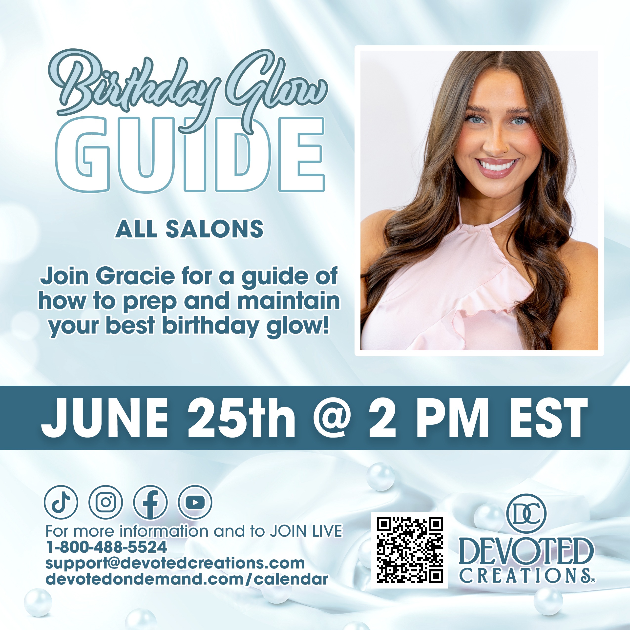 Gracie's Birthday Glow Guide